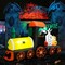 Gymax 8 Long Inflatable Halloween Train Blow Up Decoration w/LED Lights